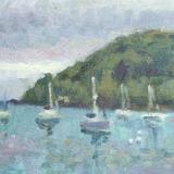 Green Penlee and Boats in Late Spring