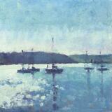 Morning Sound with Boats