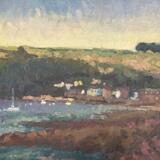 Summer Evening, Village from Long Pool Pilchard Palace