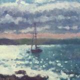 Morning Mooring, Blue Sky and Cloud