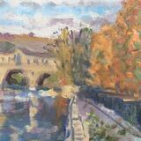 Pulteney Bridge, Autumn