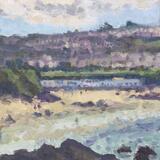 West Beach Huts from The Island 