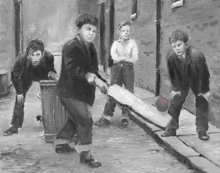 a game of cricket