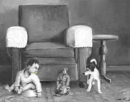 Action man does potty training