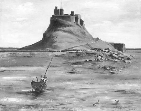Low Tide At Lindisfarne