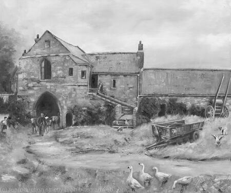 Kepier Farm. Waiting till the cows come home