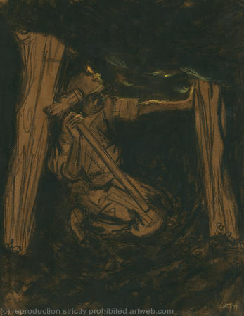 putting in the props