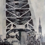 Crossing the Tyne Bridge