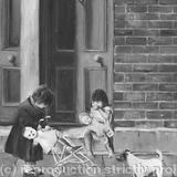 Girls and their dolls