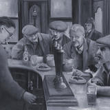 Four Blokes at the bar