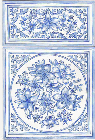 Delft flowers