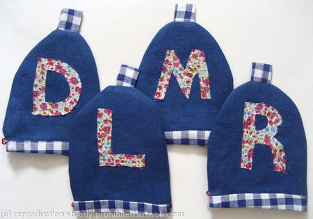 Egg Cosies Letters