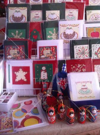 Christmas cards and gifts