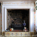 Fireplace tiles