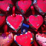 Christmas hearts
