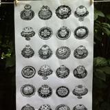Cakes tea towel