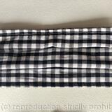 Black and white gingham 