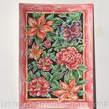 Garden florals with butterfly 