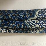 Holland wax with large white floral 