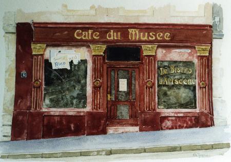 Cafe du Musee, Luxembourg