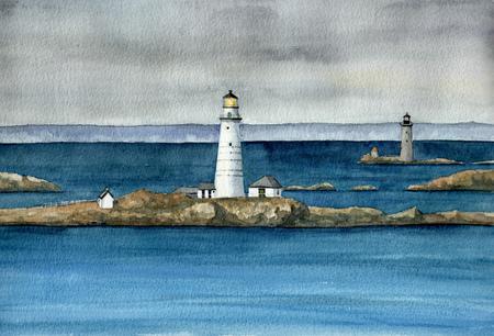 Boston & The Graves Lighthouses