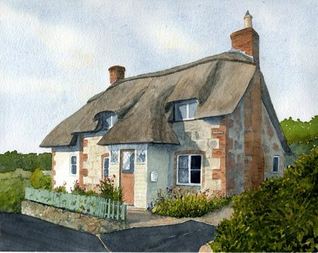 A West Sussex thatched cottage