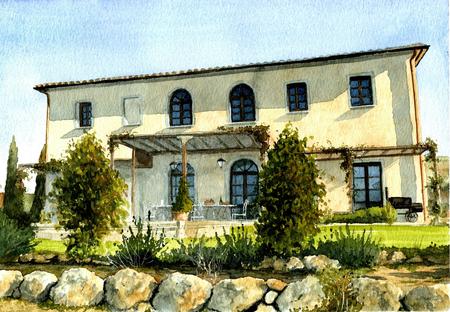 A Villa in Tuscany