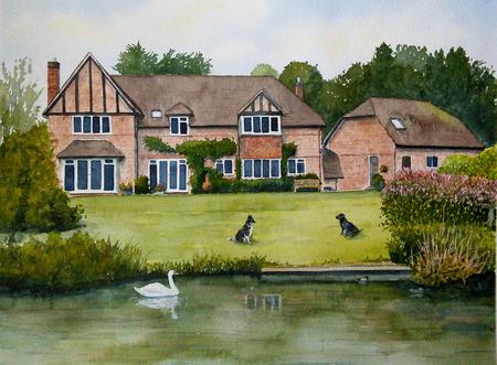 A Riverside House in Hampshire