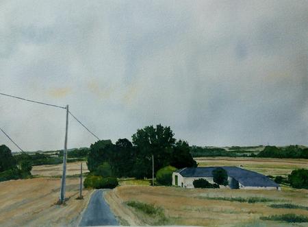 Farm Watercolour