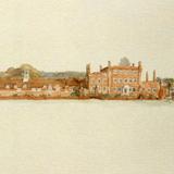 Henlow Grange, a long view