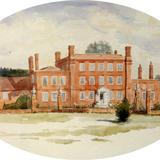 Henlow Grange, an oval view