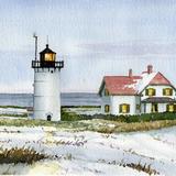 Race Point, Cape Cod in watercolor
