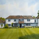 Shalford, Surrey House Portrait