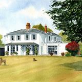 Berkshire House in Watercolour