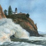 Cape Disappointment, Washington, Watercolor