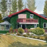 Oslo House in Watercolour