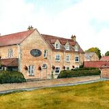 Toft Country Hotel Watercolour