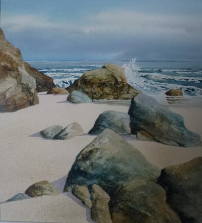 breaking wave portballintrae