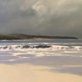 Mist rising on the headland