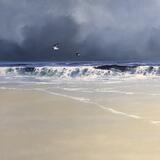 Flying before the storm