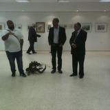 The Mayor of Beit Jala on opening night.