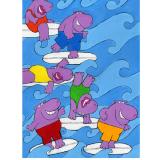Surfing Hippos