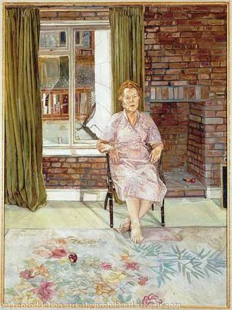 Kitty Foreman, the artists mother.