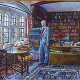 Robert Shackleton in the Bodlean library