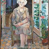 Mabel Whitehead, the artist's grandmother.