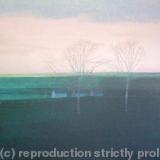 Evening,quiet houses