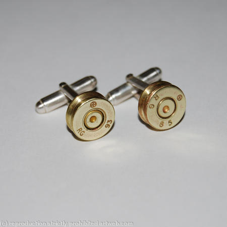 jewel ammunition cufflinks