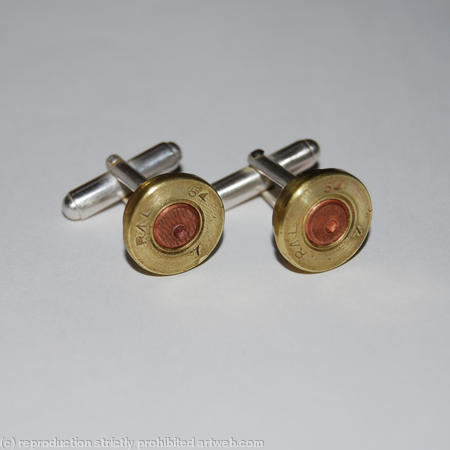 jewel ammunition cufflinks