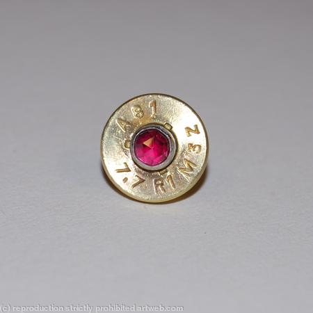 jewel ammunition pin brooch