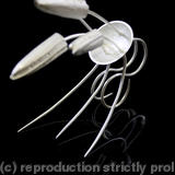 white double pin ring I